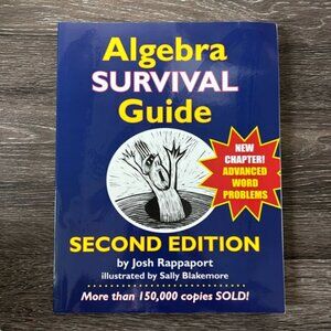Algebra Survival Guide by Josh Rappaport: Math Textbook & Workbook